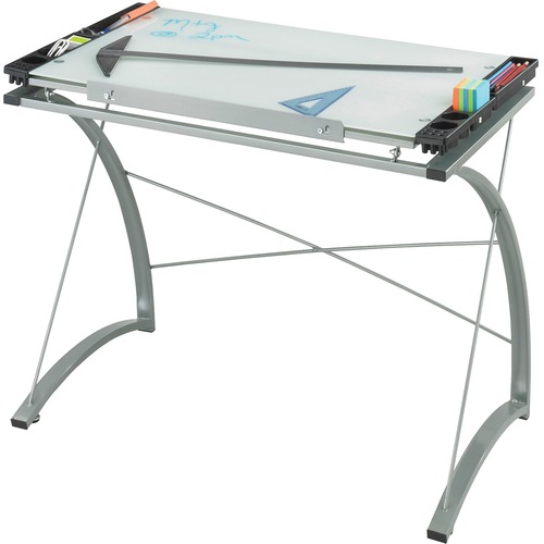 Safco Safco Xpressions Glass Top Drafting Table