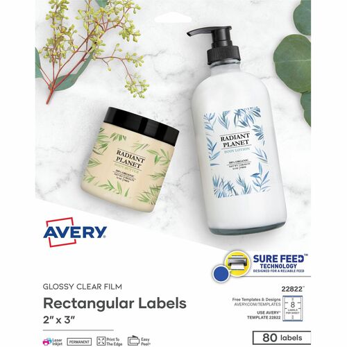 Avery Avery Easy Peel Rectangle Label