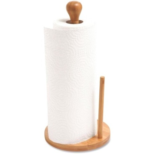 Baumgartens Baumgartens Bamboo Paper Towel Holder