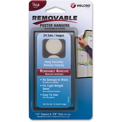 Velcro Velcro Removable Adhesive Poster Hanger