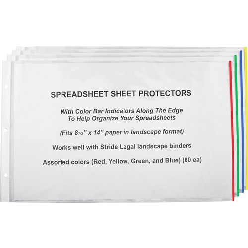 Stride Stride Semi-clear Sheet Protectors