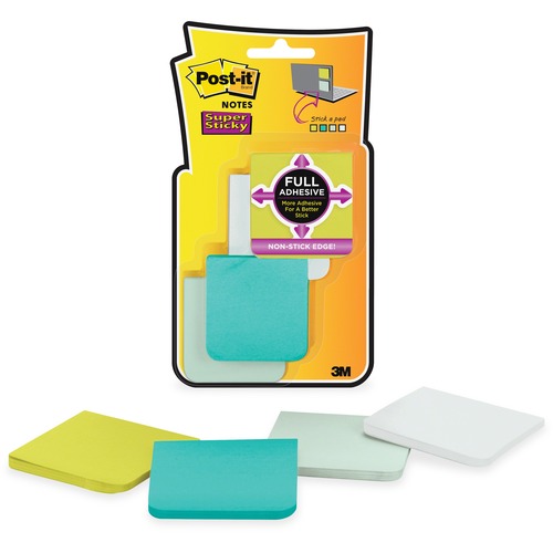 Post-it 2x2 Super Sticky Full Adhesive Notes