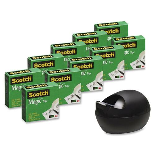 Scotch Scotch 10 Roll Magic Tape/Dispenser Value Pack