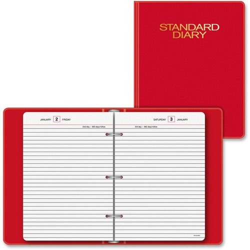 At-A-Glance Standard Diary Loose-Leaf Refillable Daily Diary