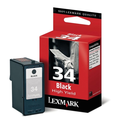 Lexmark Black High Yield Ink Cartridge