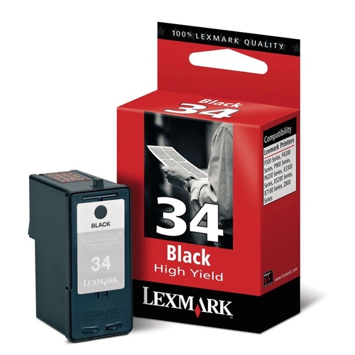 Lexmark Lexmark Black High Yield Ink Cartridge