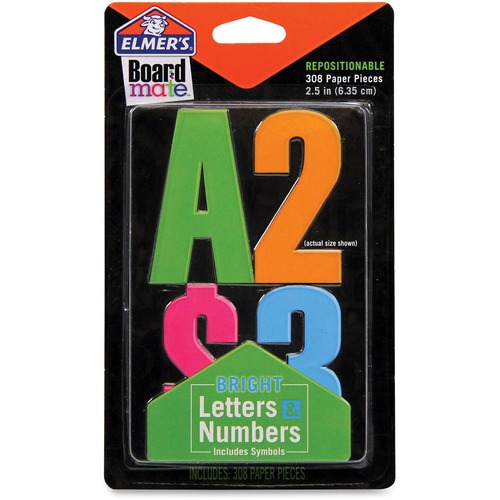 Elmer's Project Popperz Bright Letters & Numbers