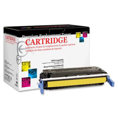 West Point Products Reman Yellow Toner Cart, 8000 Pgs