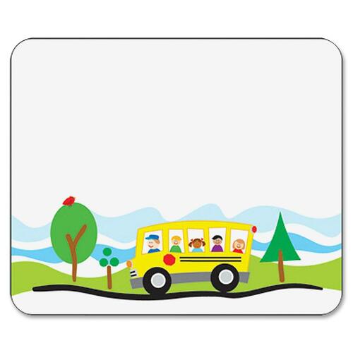 Carson-Dellosa Self-Adhesive School Bus Name Tag