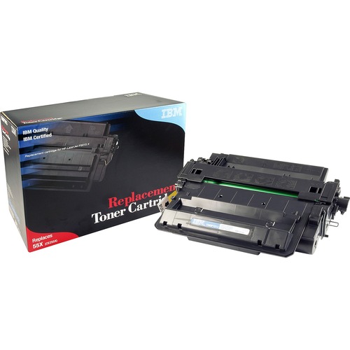 IBM Remanufactured High Yield Toner Cartridge Alternative For HP 55X (