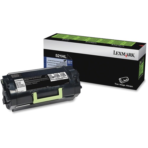 Lexmark 521HL Toner Cartridge - Black
