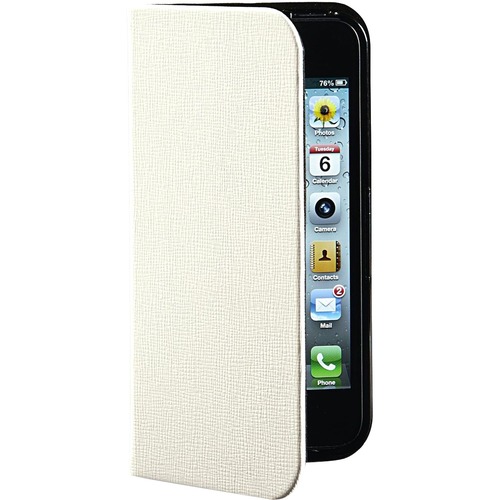 Verbatim Folio Pocket Case for iPhone 5 - Vanilla White