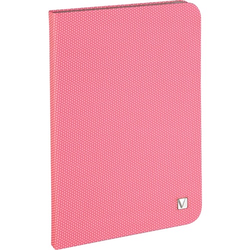 Verbatim Folio Hex Case for iPad mini (1,2,3) - Bubblegum Pink