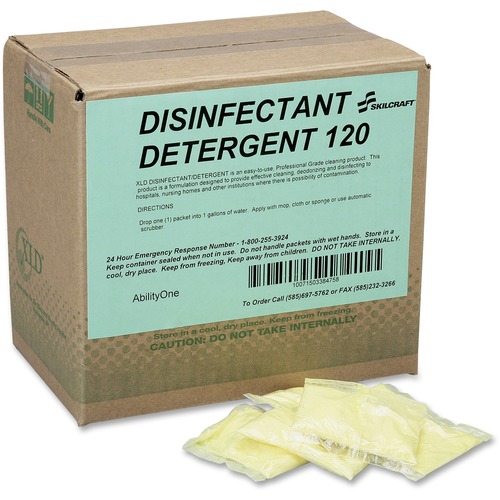 SKILCRAFT Disinfectant/Detergent - 120