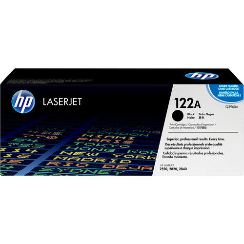 HP HP 122A (Q3960A) Black Original LaserJet Toner Cartridge