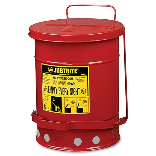Justrite Justrite Justrite 21-Gallon Oily Waste Can