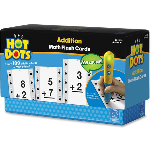 Hot Dots Hot Dots Flash Cards, Addition Facts 0-9