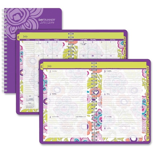 At-A-Glance Good Vibrations Weekly/Monthly Desk Planner
