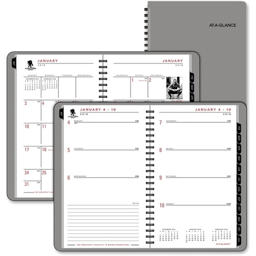 At-A-Glance Wounded Warrior Weekly/Monthly Appointment Book