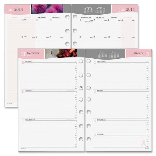 Day Runner Classic Weekly BCA Dated Refill Pages