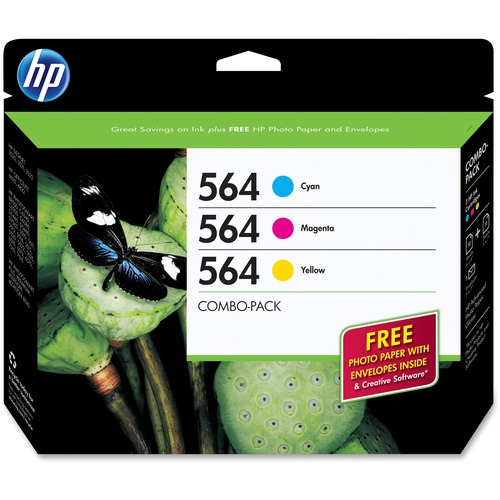 HP 564 Combo Creative Pack-10 sht/4 x 6 in and 10 sht/5 x 7 in