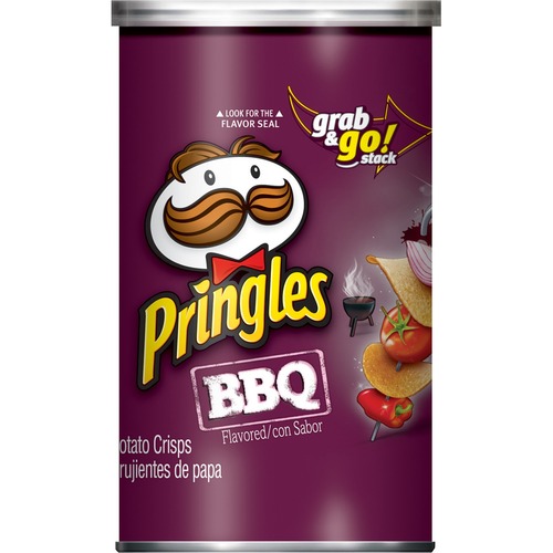 Pringles Pringles BBQ Grab/Go Potato Crisps