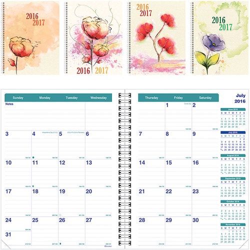 Rediform Rediform Blossom Academic Monthly Planner