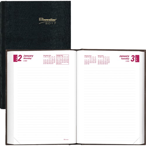 Rediform 12-Month Dated Untimed Daily Planner