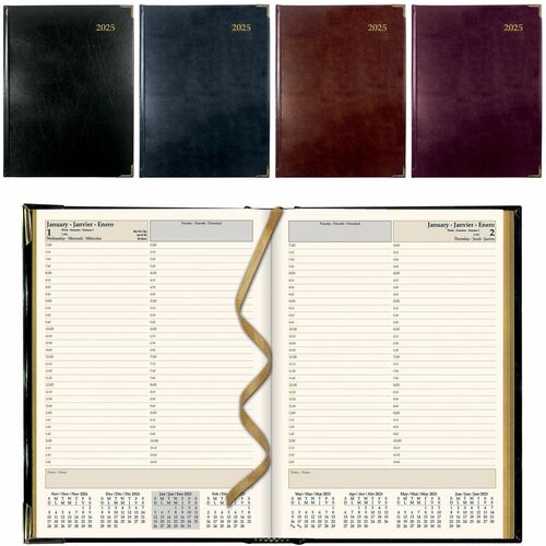 Rediform Rediform Aristo bonded-leather Executive Daily Planner