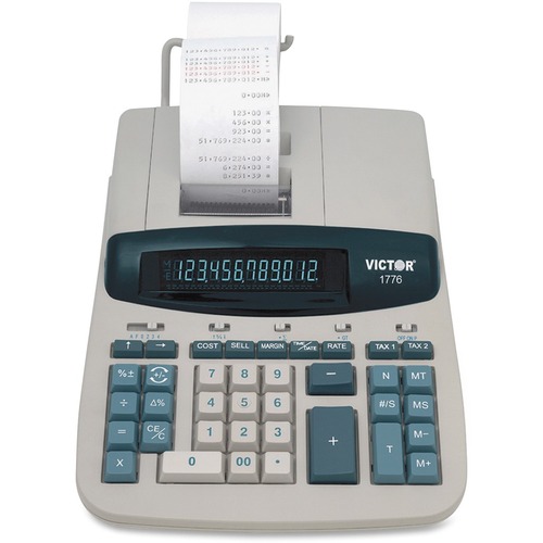 Victor 1776 TAA-compliant Ribbon Print Calculator