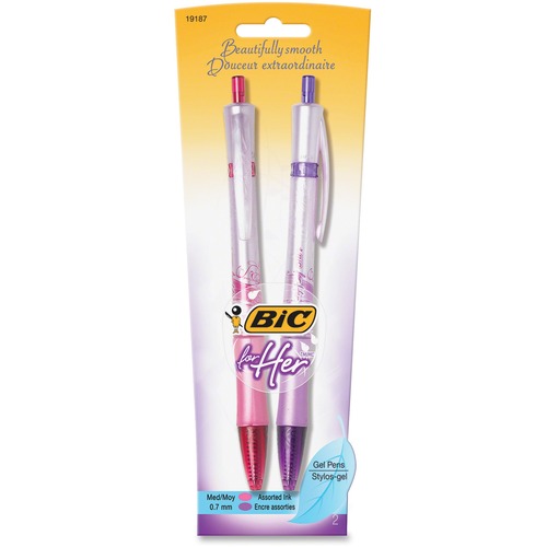 BIC for Her Retractable Gel Pens