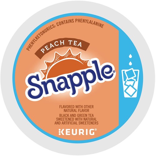 Snapple Snapple Caffeinated Peach Iced Tea