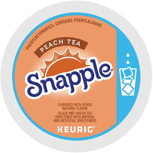 Snapple Caffeinated Peach Iced Tea