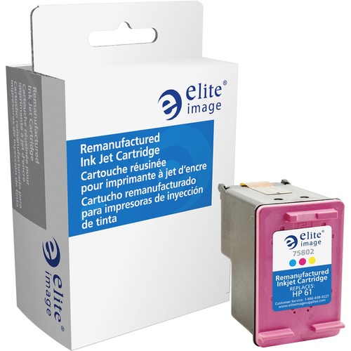 Elite Image Elite Image Remanufactured HP 61 Tri-color Ink Cartridge