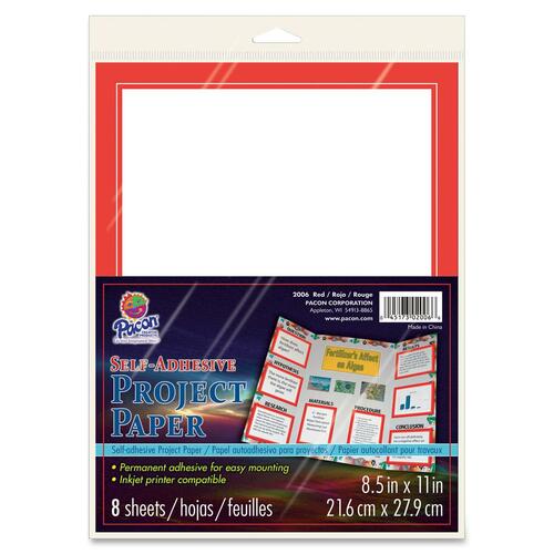 Pacon Pacon Printable Adhesive Paper