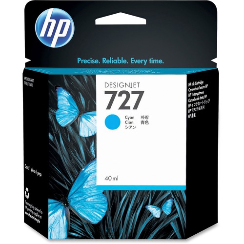 HP HP 727 Ink Cartridge - Cyan