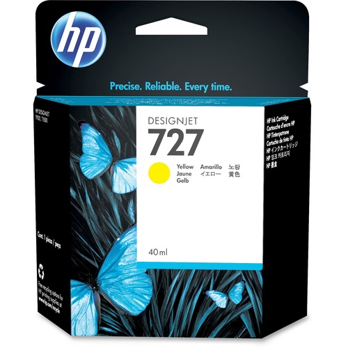 HP HP 727 Ink Cartridge - Yellow