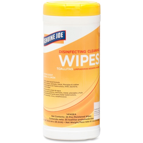 Genuine Joe Genuine Joe Disinfecting Cleaning Wipes