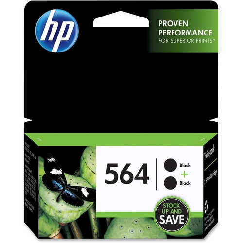 HP 564 2-pack Black Original Ink Cartridges