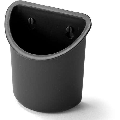 Lorell Lorell Recycled Plastic Mounting Pencil Cup