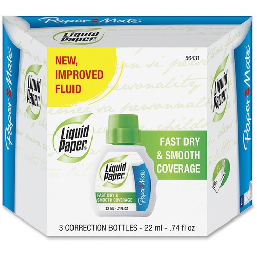 PaperMate Liquid Paper Fast Dry Correction Fluid