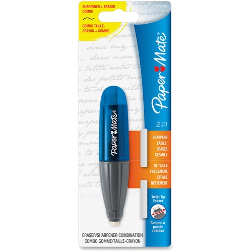 PaperMate PaperMate 2N1 Pencil Sharpener/Eraser Combo