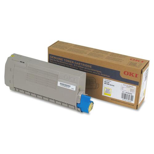 Oki Yellow Toner Cartridge - 11500 Pages