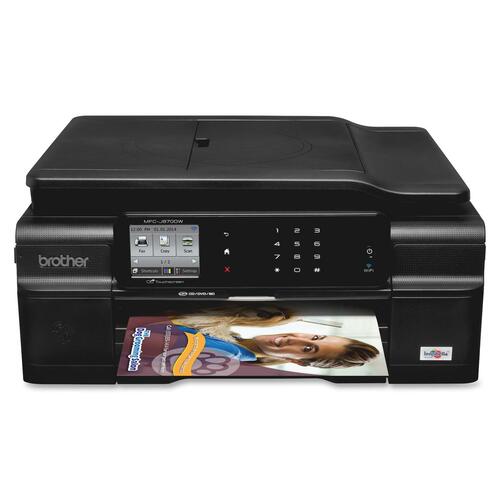 Brother Brother Work Smart MFC-J870DW Inkjet Multifunction Printer - Color - P