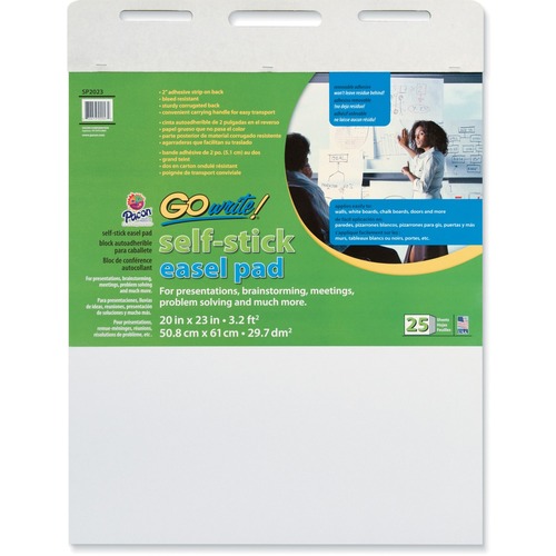 GoWrite! GoWrite! Self-Stick Easel Pad