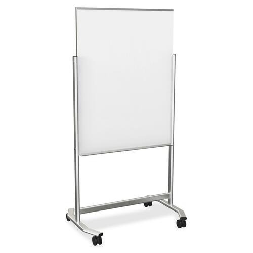 Balt Visionary Move Mobile Magnt Glass Whiteboard