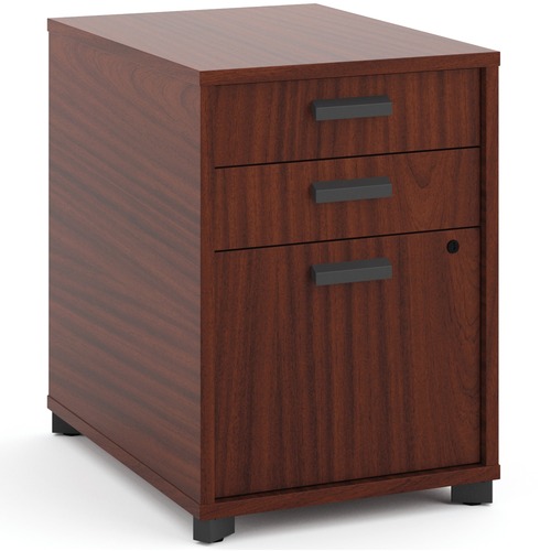 Basyx by HON Basyx by HON Manage Series Chestnut Freestanding Pedestal