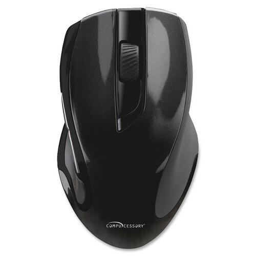 Compucessory Wireless Optical Mouse, 2.4GHz, 2-3/4