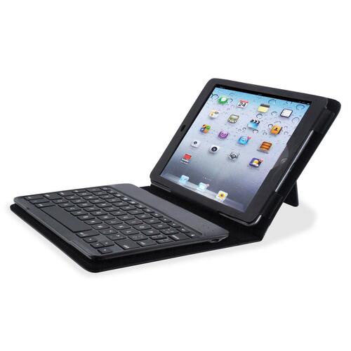 Compucessory Compucessory Keyboard/Cover Case (Portfolio) for iPad mini - Black