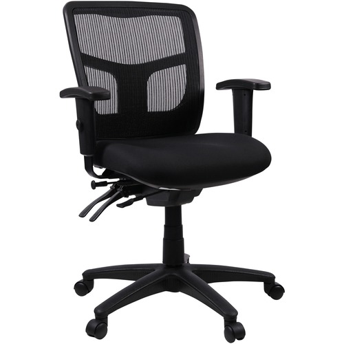 Lorell Lorell Managerial Swivel Mesh Mid-back Chair